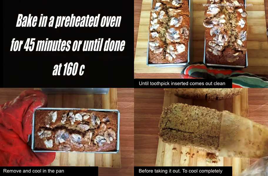 healthy moist banana bread
