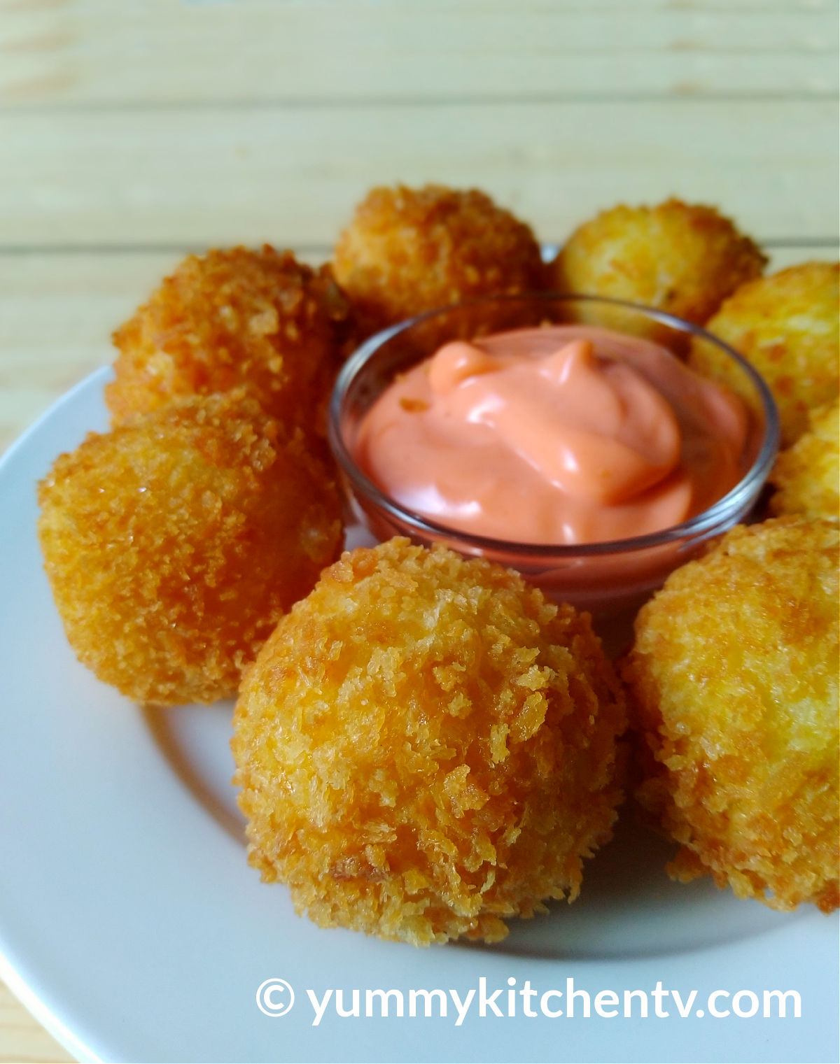 Potato Cheese Balls - Yummy Kitchen