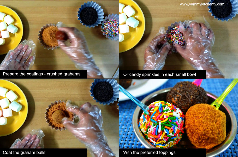 how to make graham balls ingredients