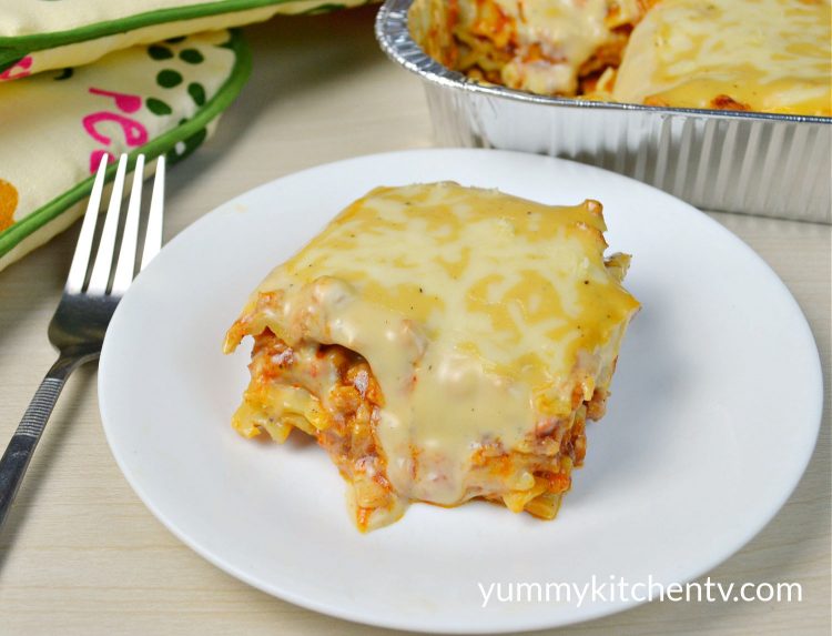 Chicken Lasagna (NoOVEN) Yummy Kitchen