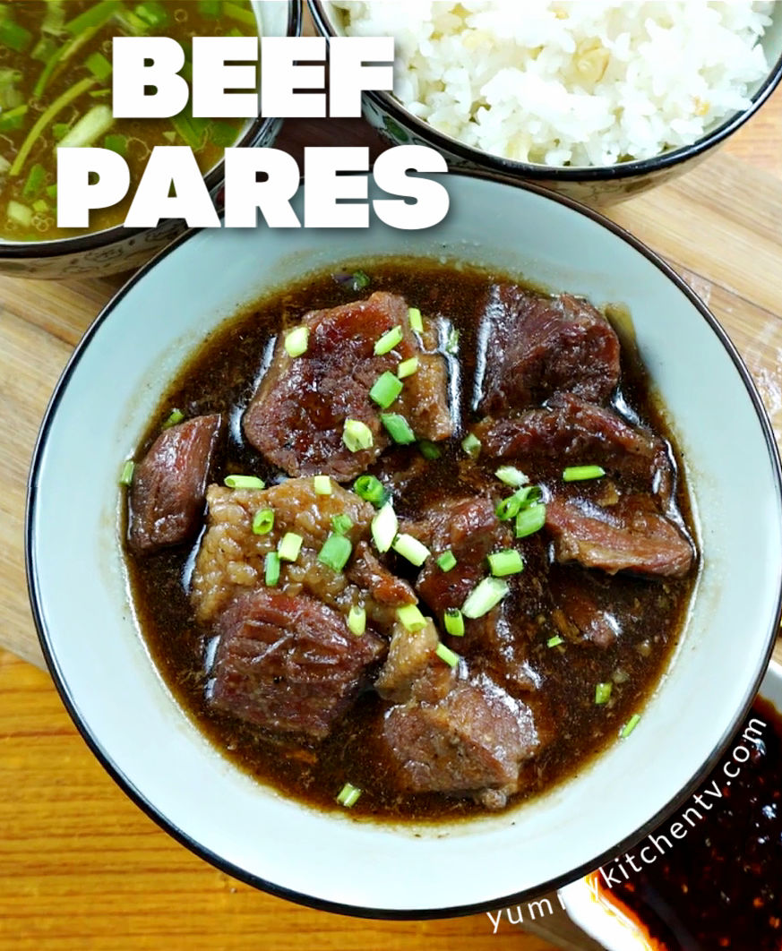 Beef Pares Yummy Kitchen