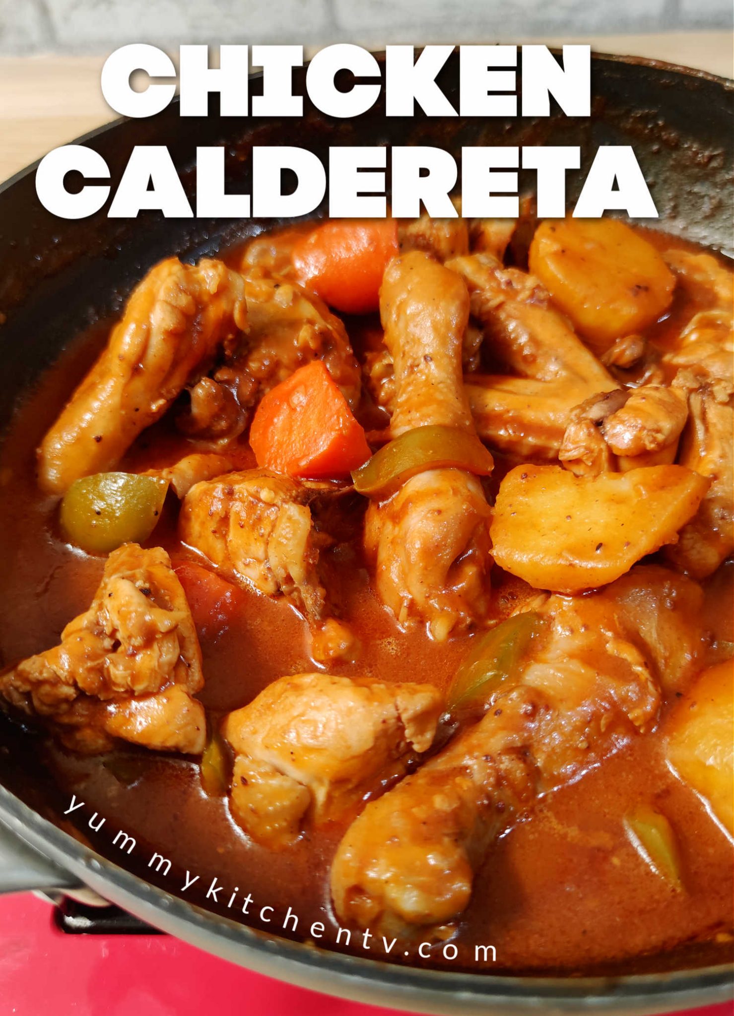 Chicken Caldereta - Yummy Kitchen