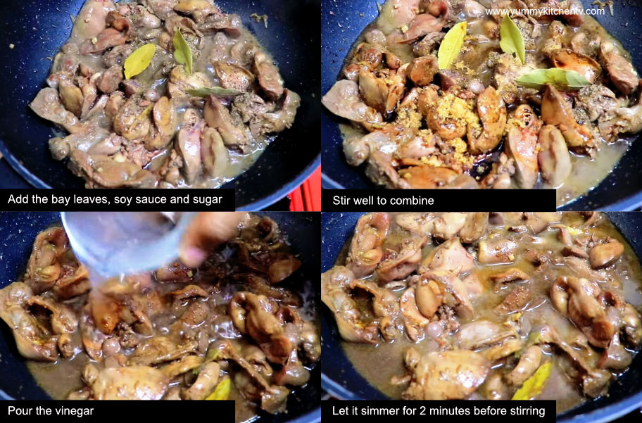 adobong atay at balunbalunan calories