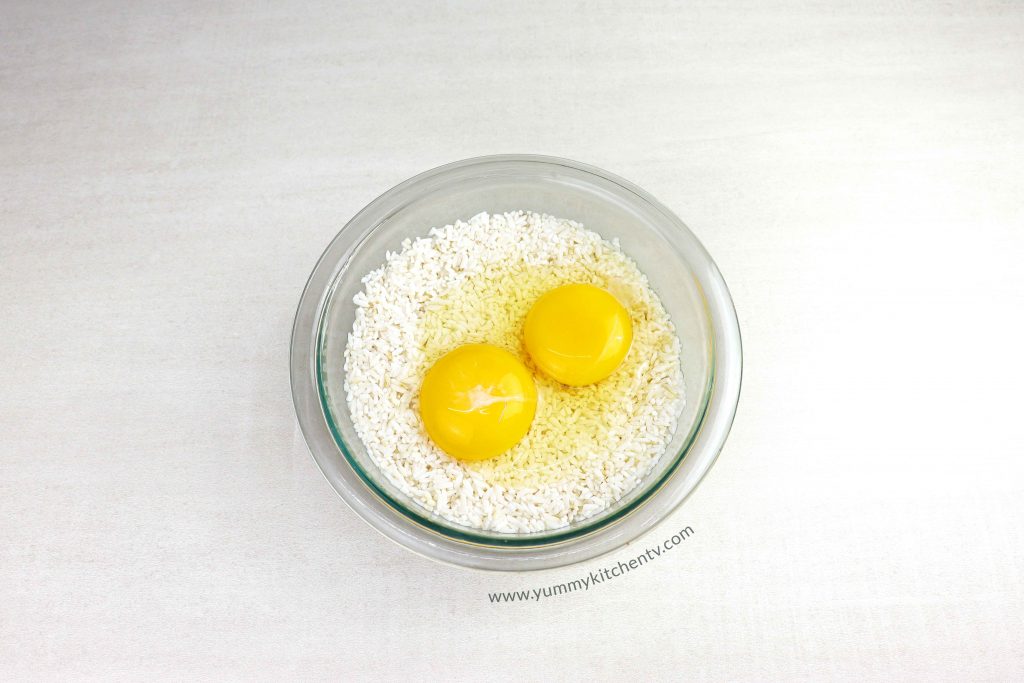 Rice Cake With Eggs