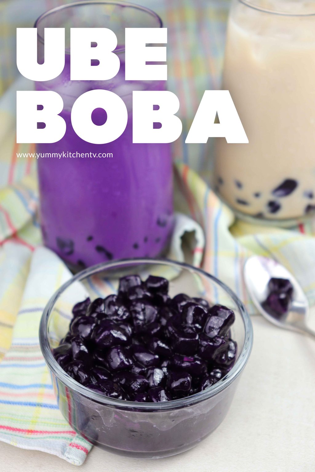 Ube Milk Tea - Yummy Kitchen