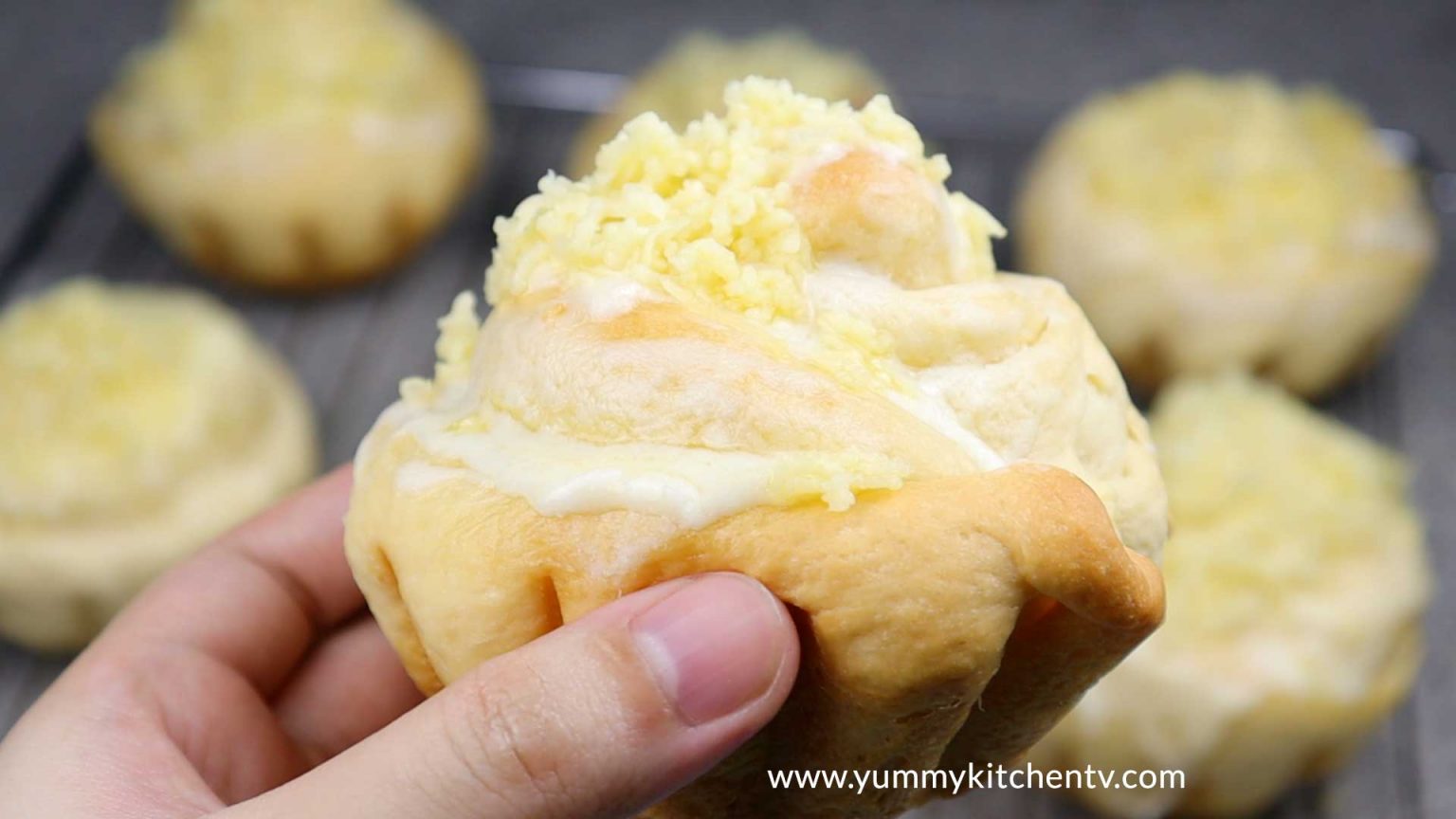Ensaymada soft, fluffy, sweet and creamy buns Yummy Kitchen