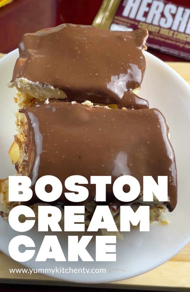 Boston Cake creamy, sweet & delicious Yummy Kitchen