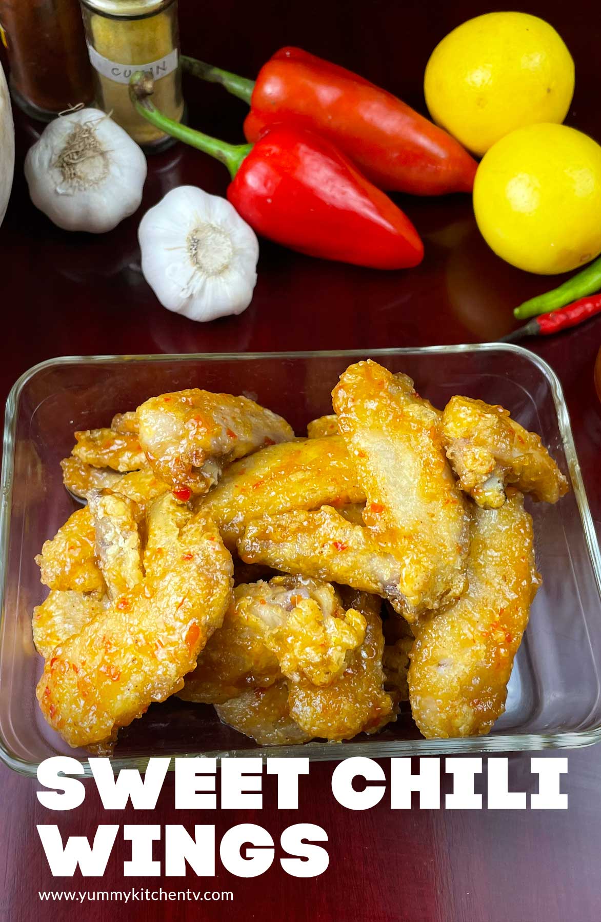 Sweet Chili Wings a temptingly delicious snack Yummy Kitchen