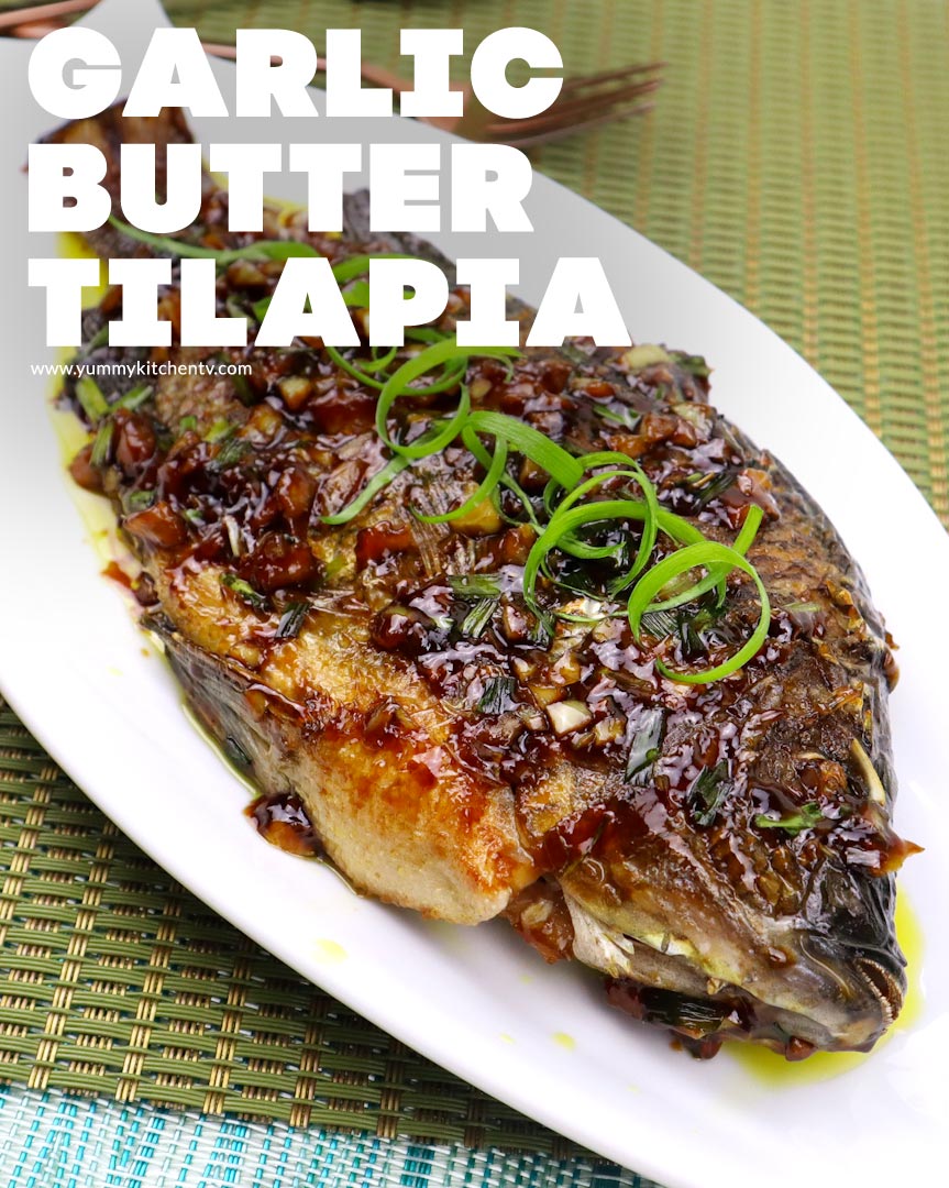 Garlic Butter Tilapia Yummy Kitchen