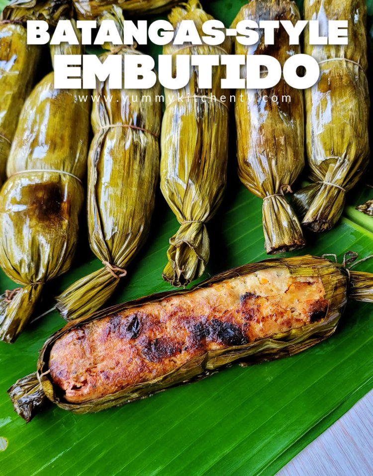 Embutido Batangas Style Yummy Kitchen