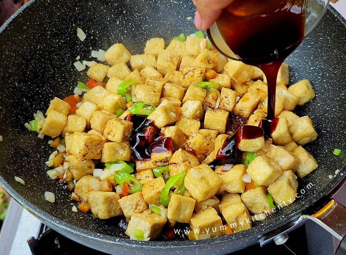 Sizzling Tofu Yummy Kitchen