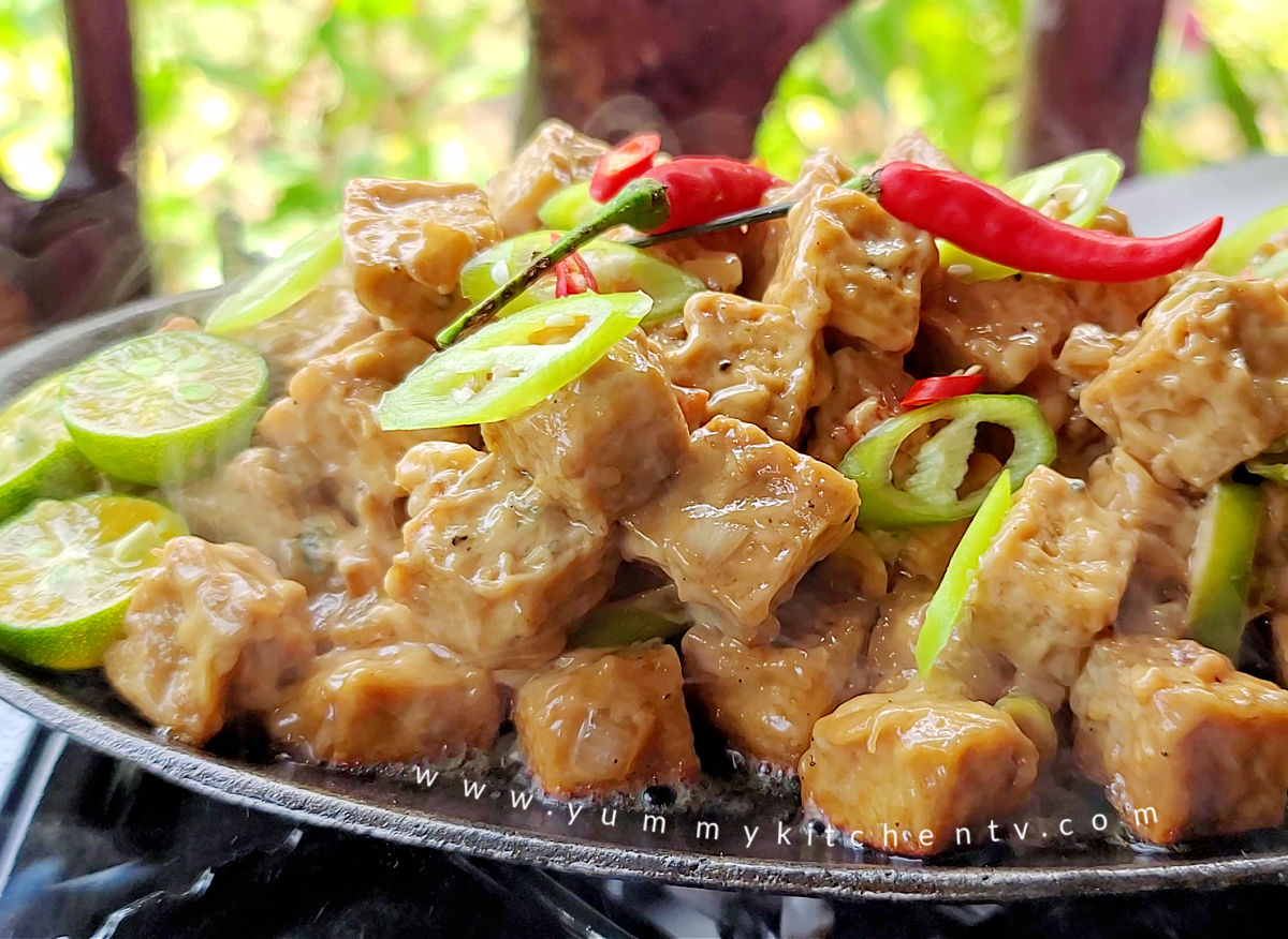 Sizzling Tofu - Yummy Kitchen