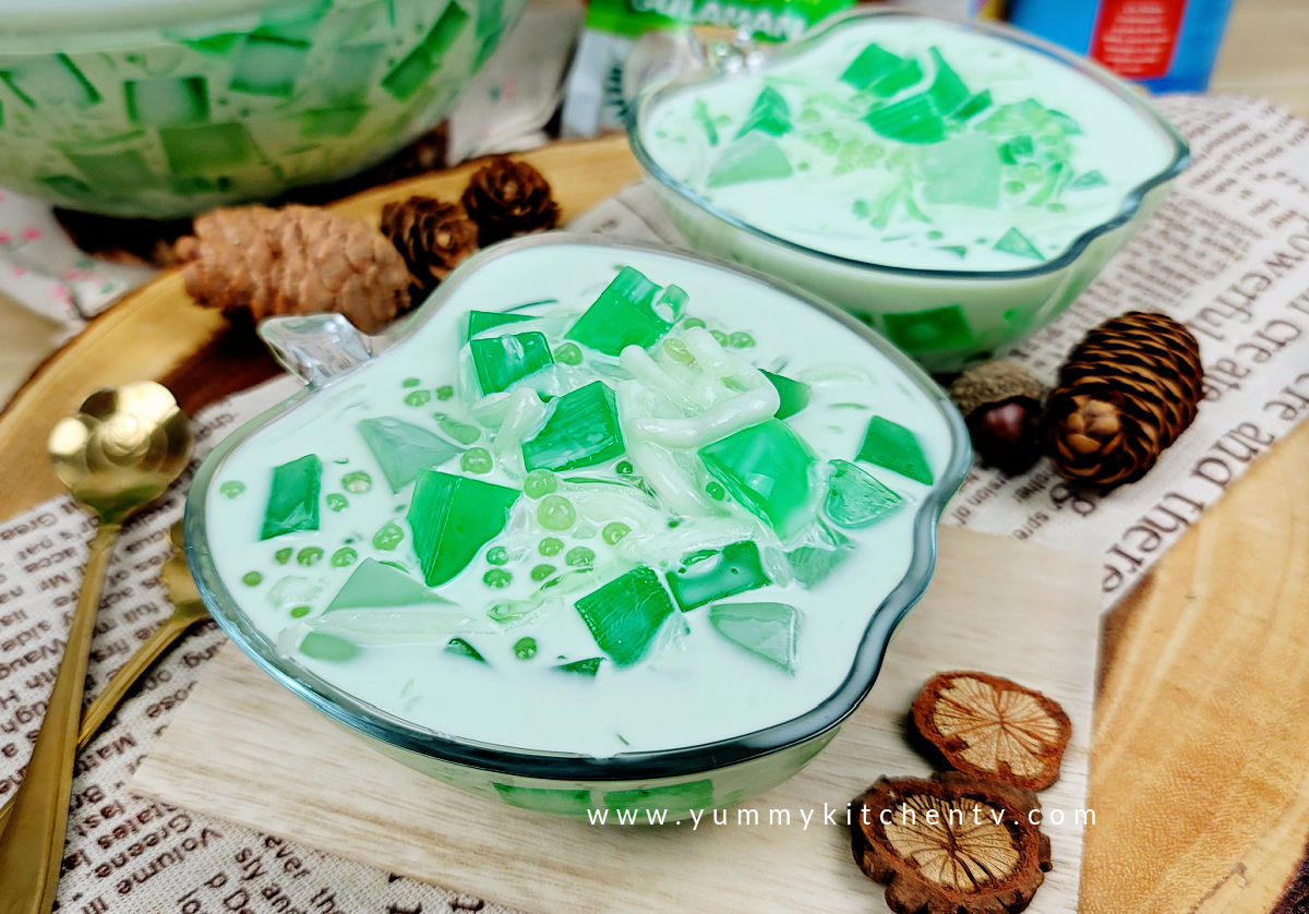 Buko Pandan Jelly Dessert Yummy Kitchen