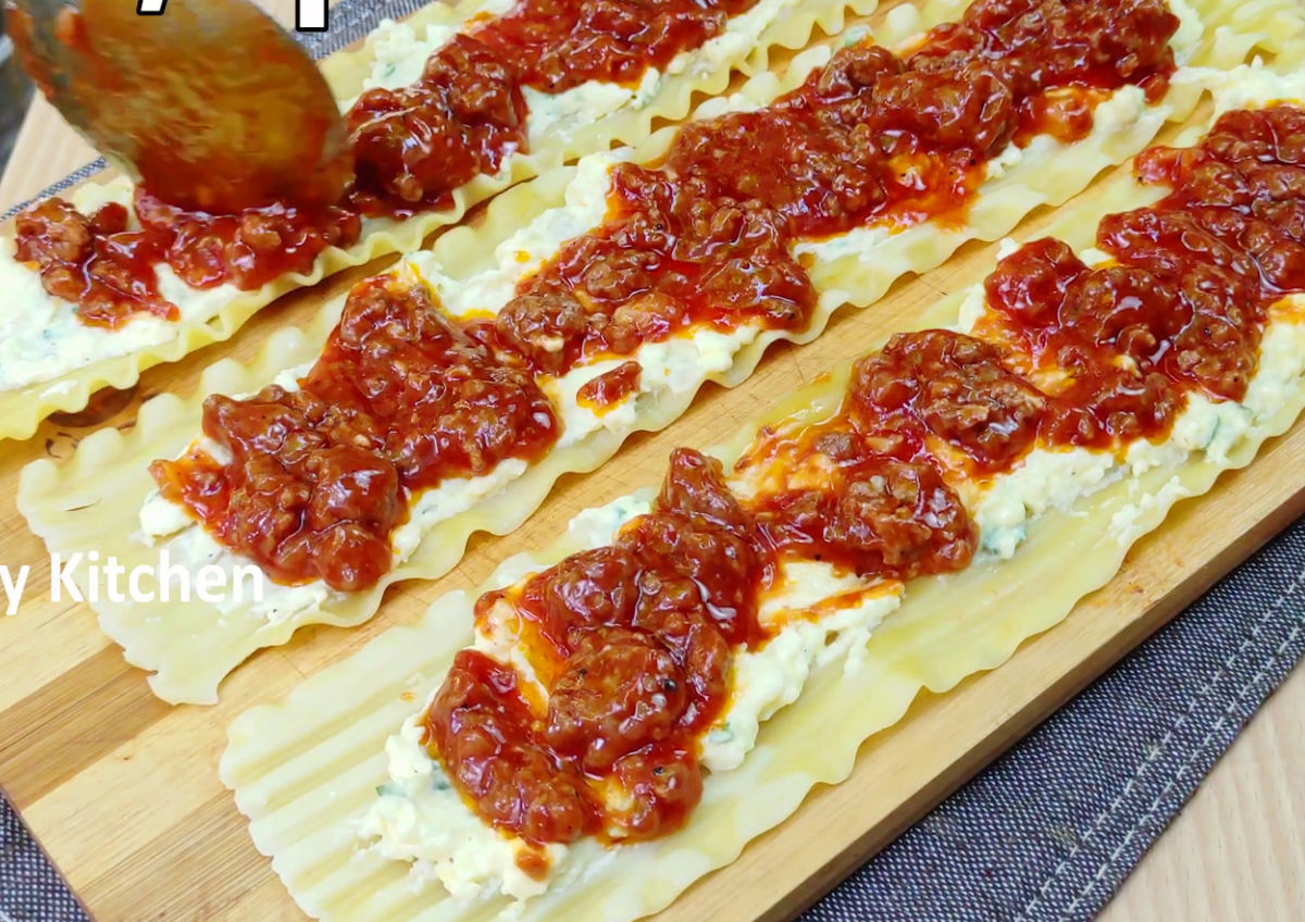 Lasagna Rollups Yummy Kitchen