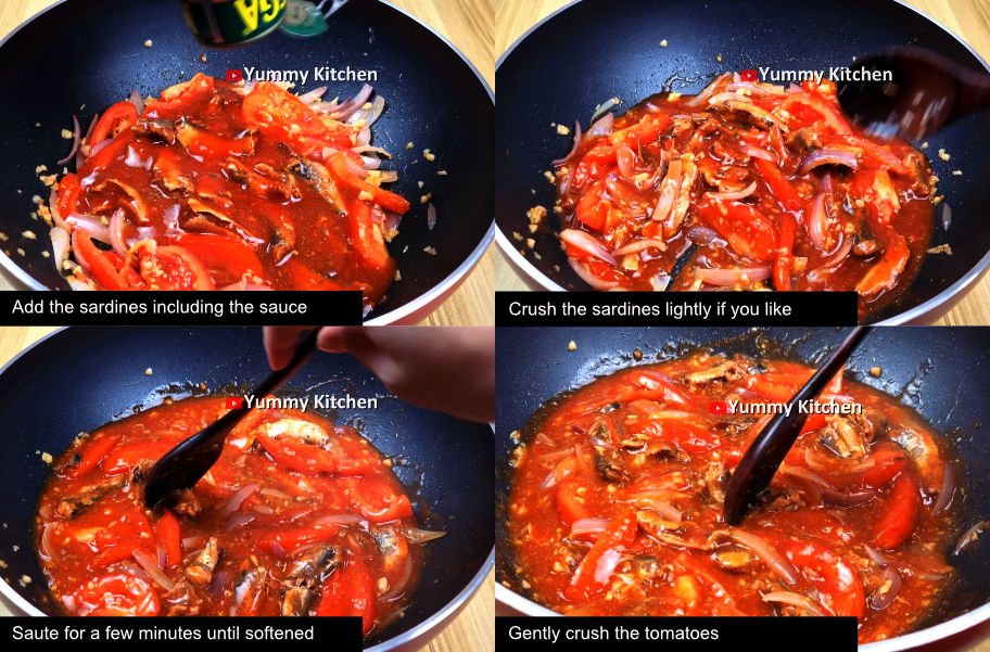 Ginisang Pechay with Sardines recipe