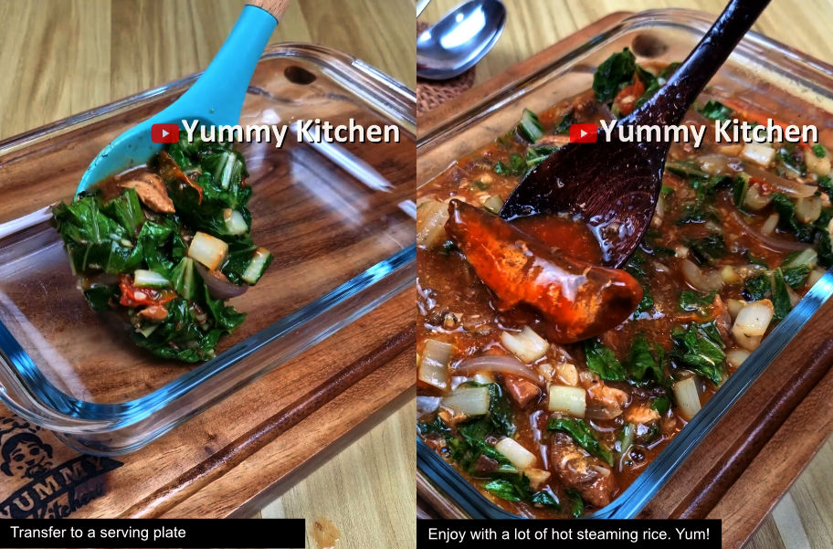 how to cook Ginisang Pechay with Sardines recipe