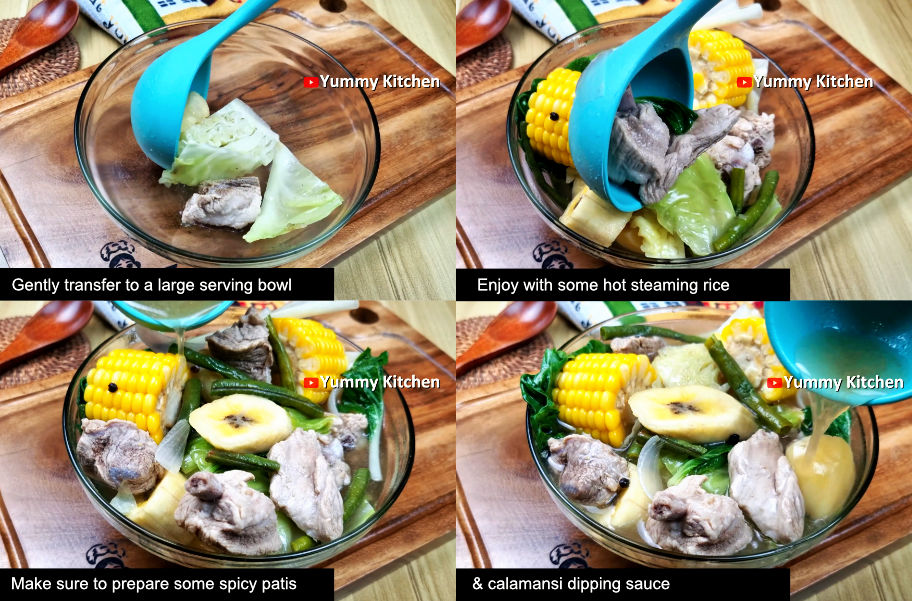 nilagang baboy recipe or nilagang baboy with sitaw
