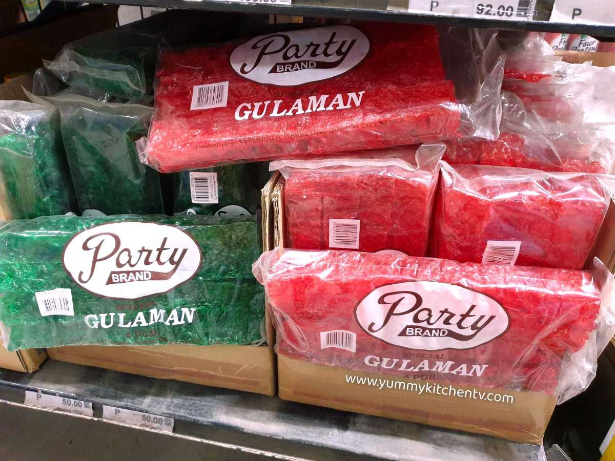 Gulaman (The wiggly but firm Filipino Gelatin) Yummy Kitchen