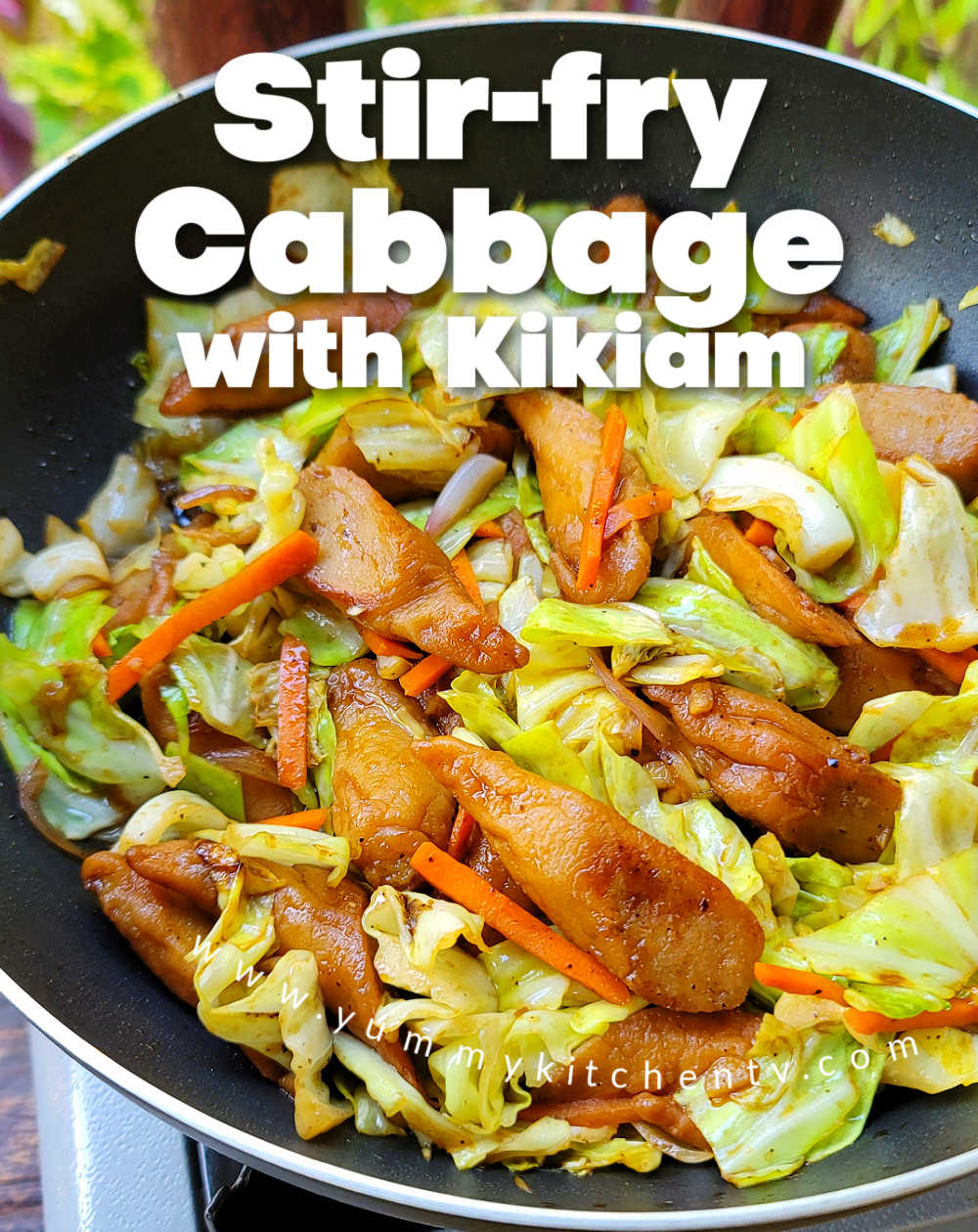 Stir Fry Cabbage With Kikiam Yummy Kitchen