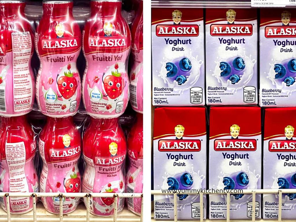 Alaska Yoghurt Drink and Alaska Fruitti Yo!