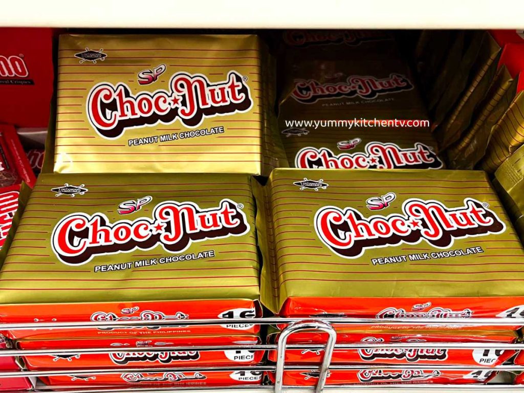 chocnut Choc Nut wrapper open SP in grocery