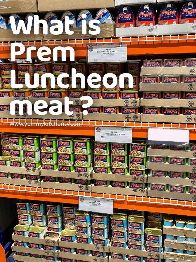 Prem Luncheon Meat options and Prem Ham