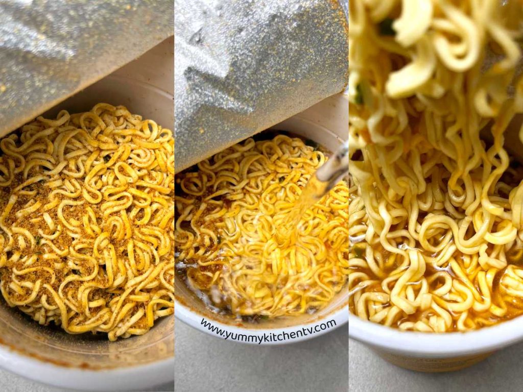Lucky Me! noodles step by step cooking