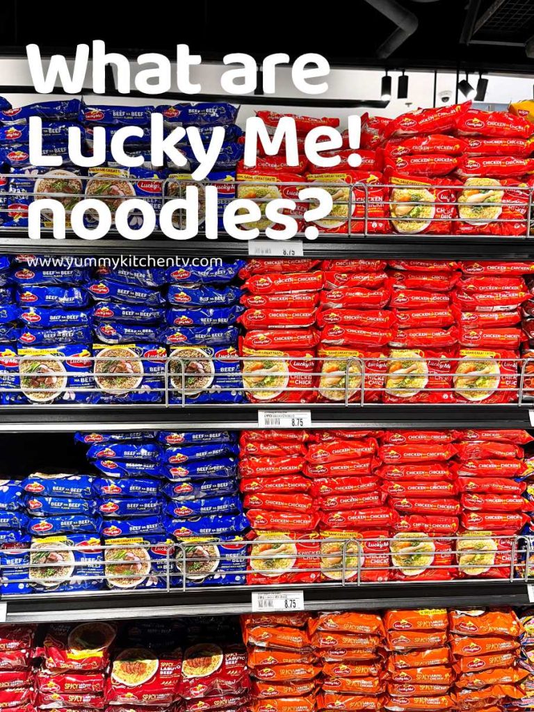 Lucky Me! noodles plastic packaging