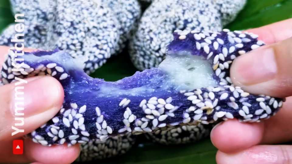 ube cheese buchi recipe