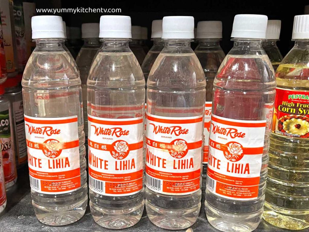 Lye water, lime water, or Lihia bottles