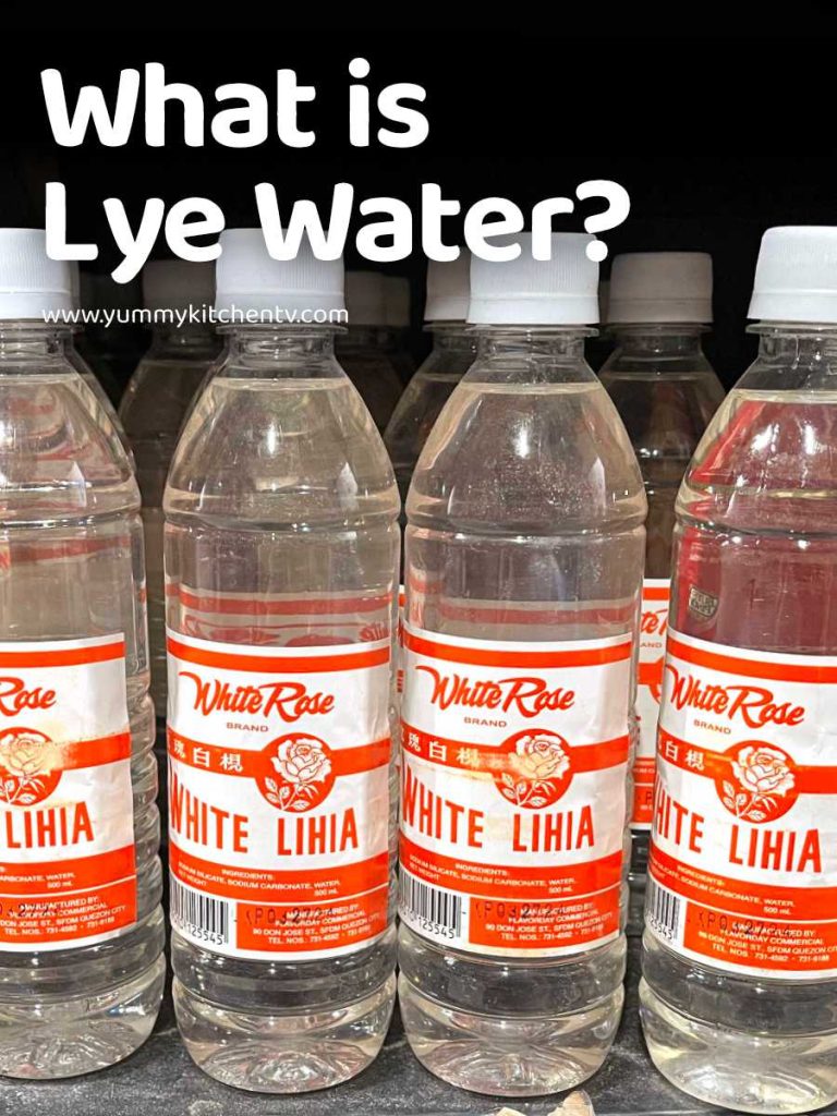 Lye Water (also called Lime Water or  Lihiya) - Yummy Kitchen