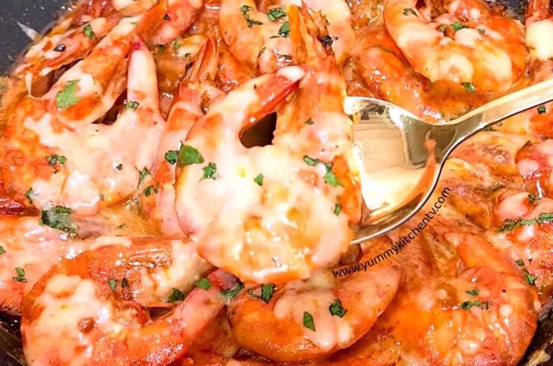 Cheesy Buttered Shrimp