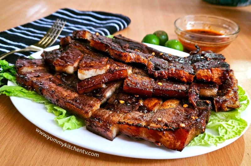 Oven Grilled Liempo