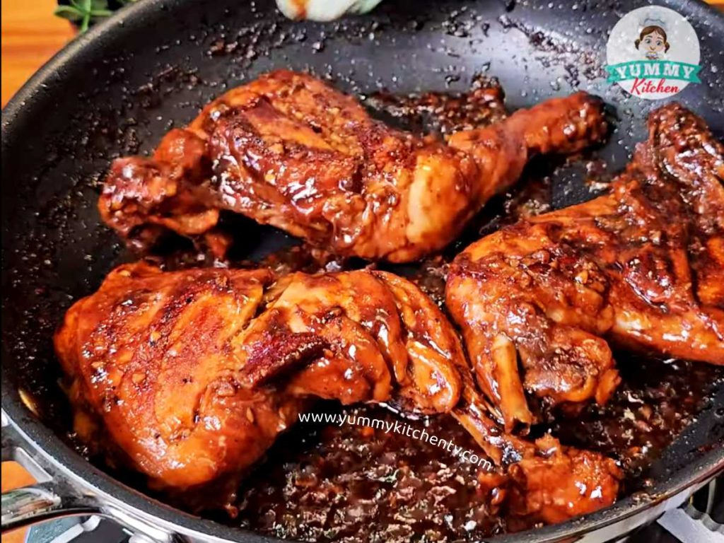 Chicken BBQ sa Kawali