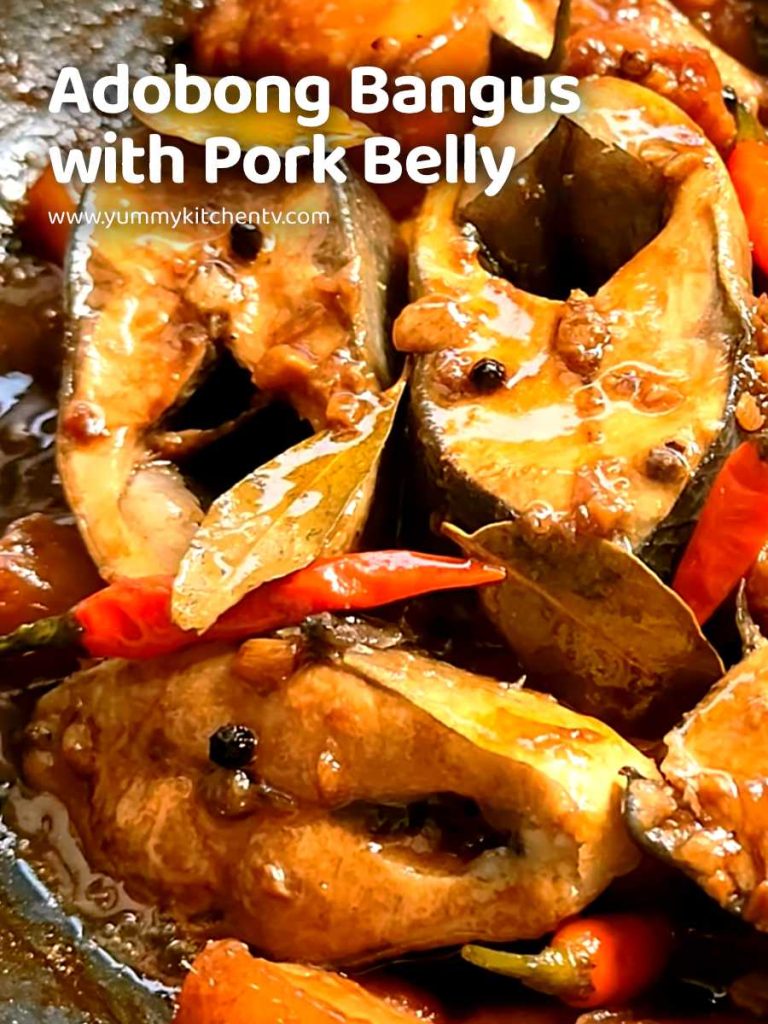 Adobong Bangus with Pork Belly recipe