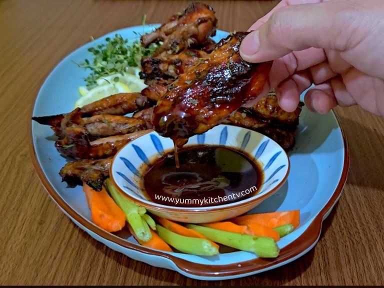 Sticky Honey Chicken Wings – Irresistibly Yummy !