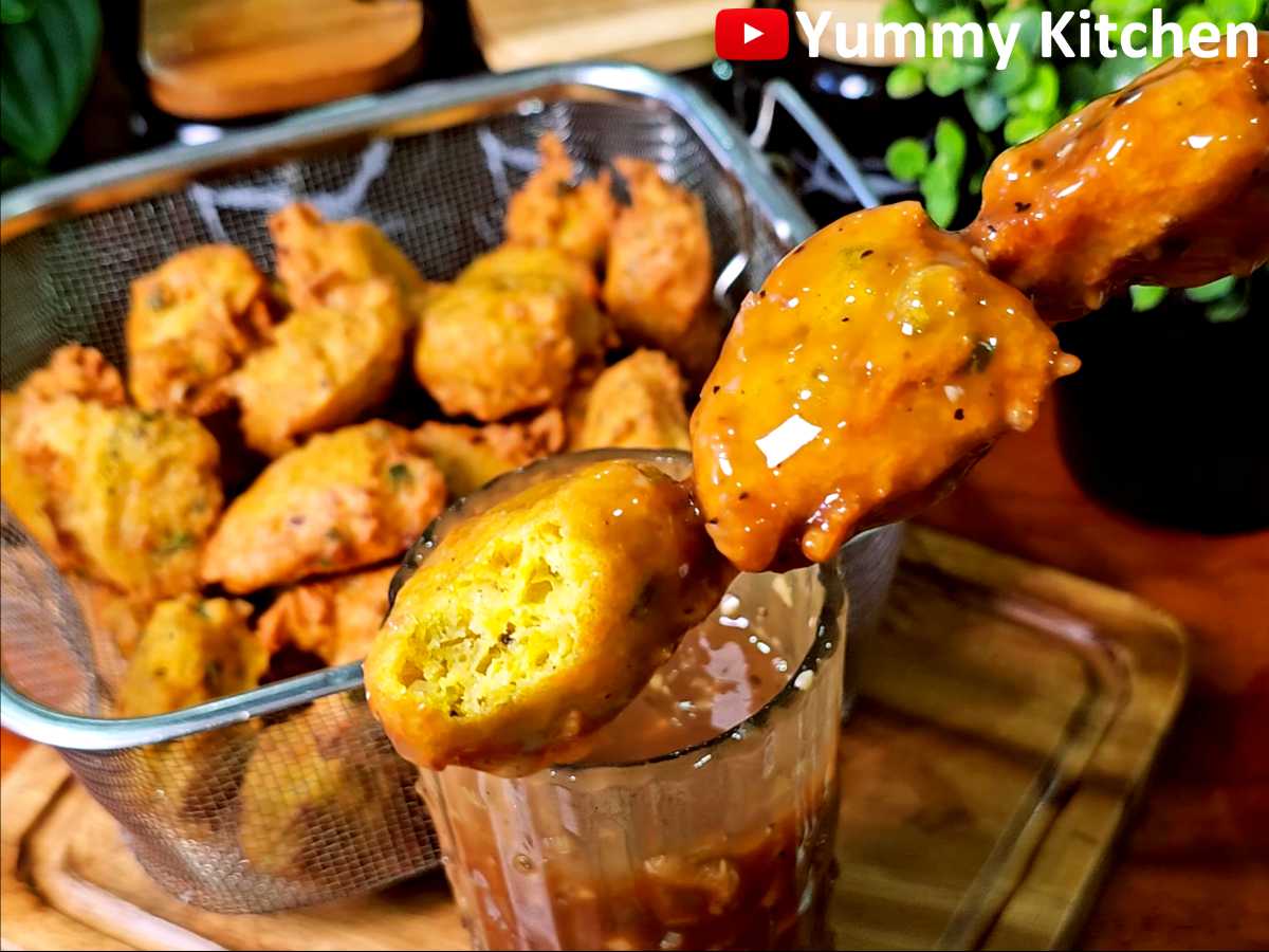 Veggie Balls With Sweet Spicy Sauce Yummy Kitchen