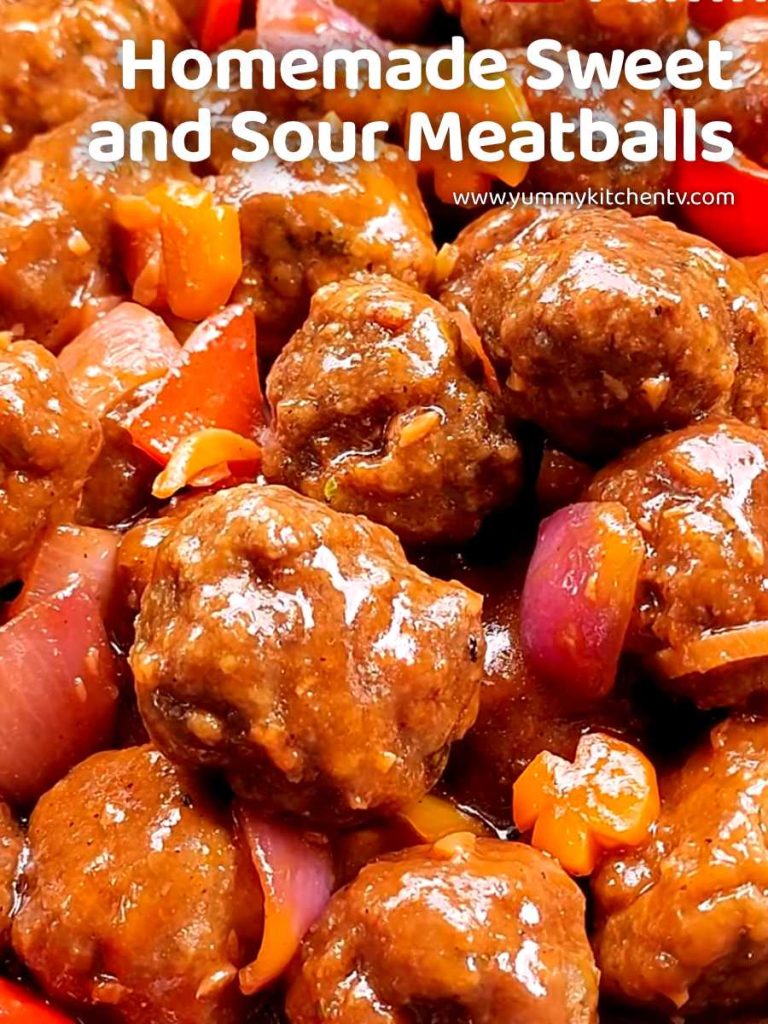 how to make meatballs sweet and sour