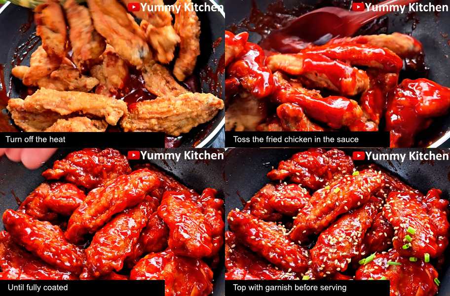 korean chicken wings gochujang