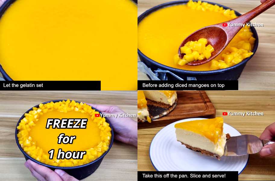 mango cheesecake topping