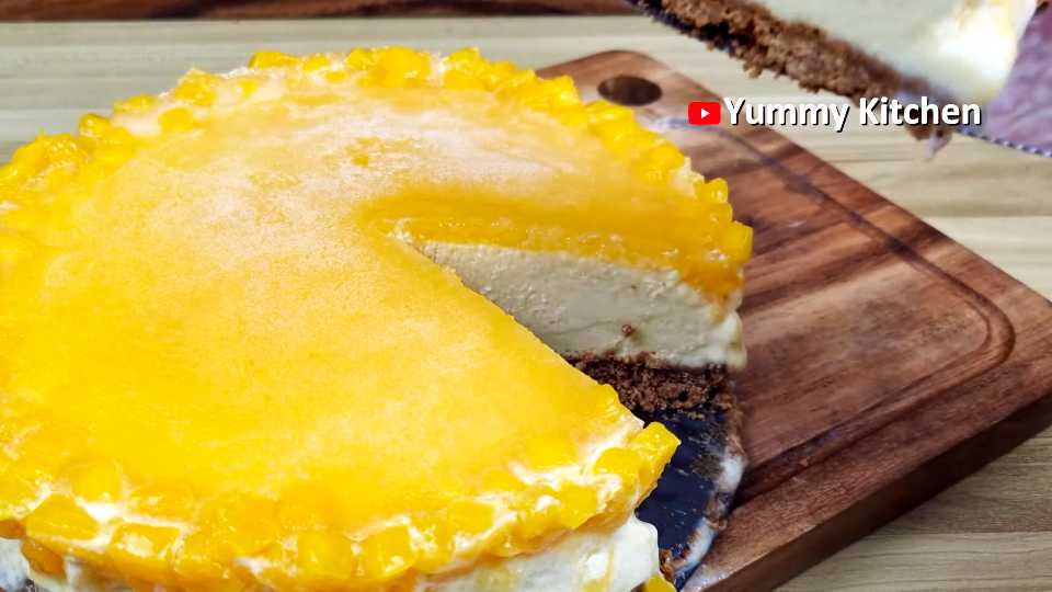 recipe to make mango cheesecake