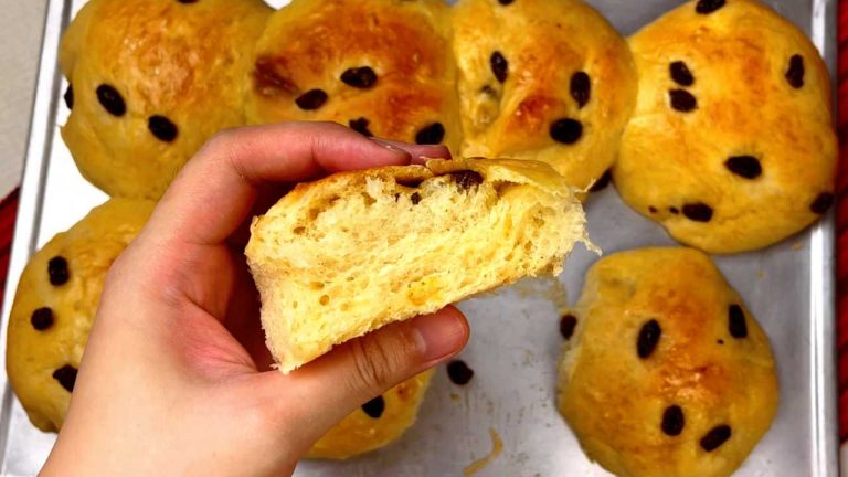 Softest Raisin Bread ( Fluffy No Knead Bread )