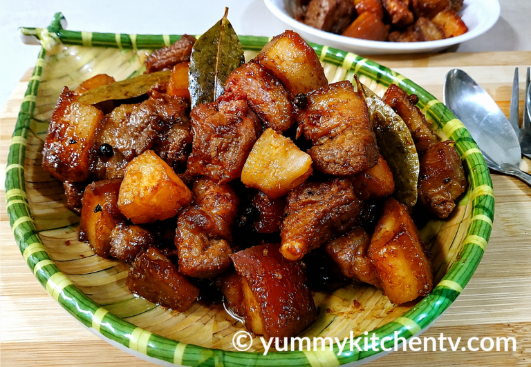 Pork Adobo with Pineapple Recipe (Filipino Sweet and Savory Pork Adobo)