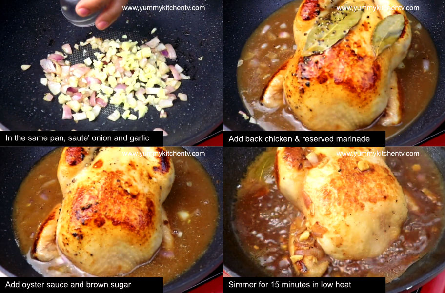 paano magluto ng Chicken Hamonado Recipe