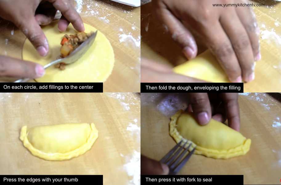 Stuffed pastry