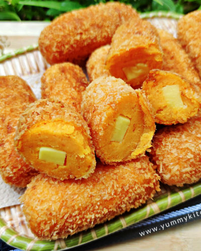 Kamote Cheese Rolls