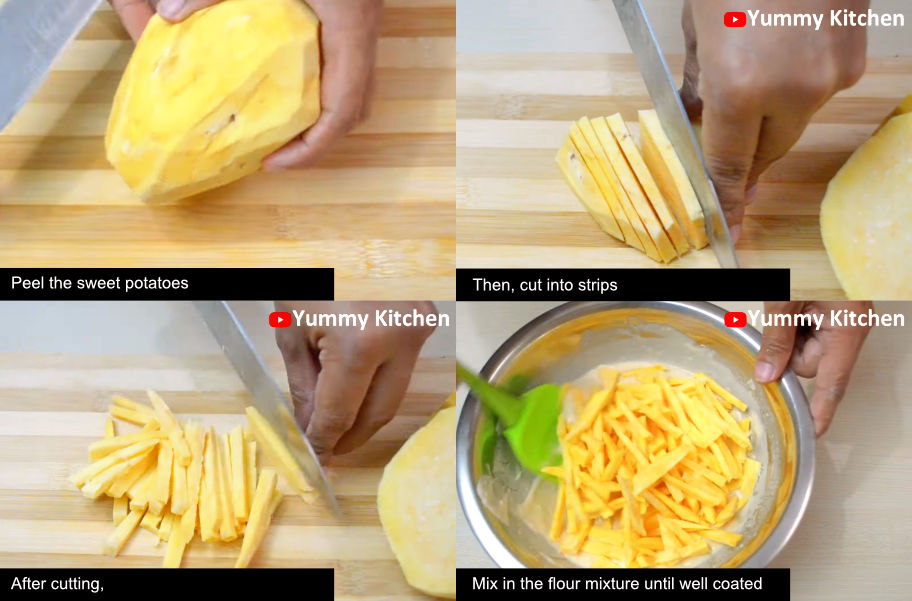 sweet potato fritters recipe