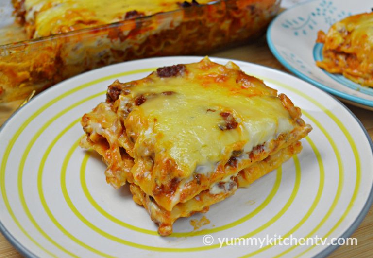 Beef Lasagna (No-Oven)