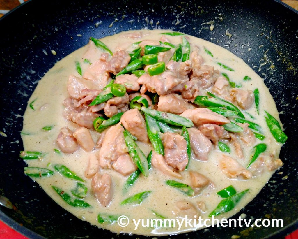 How to cook Chicken Bicol Express