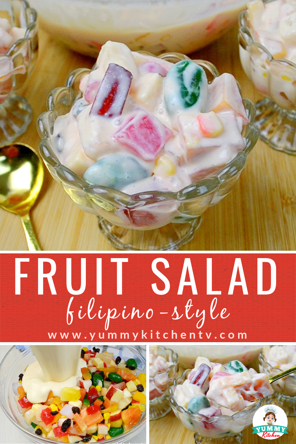 Filipino Fruit Salad Yummy Kitchen